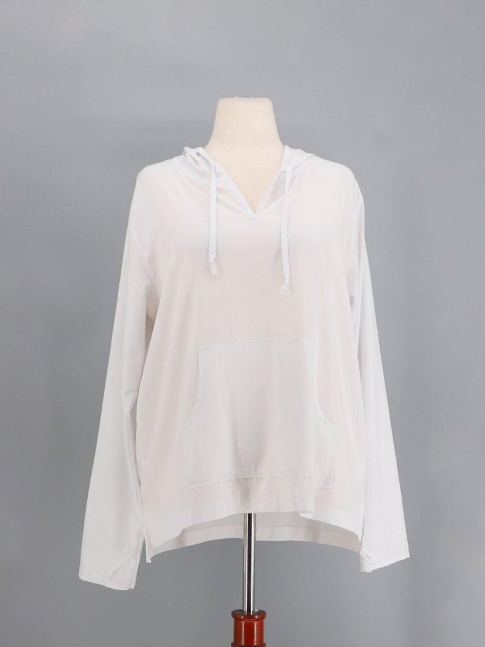 RIPSKIRT Lightweight Sun Hoody Pullover in White Size XL - Picture 2 of 8